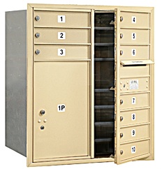 4C standard horizontal 3700 series mailbox