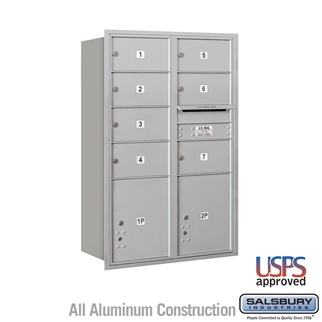 4C Commercial mailboxes with Parcel Lockers