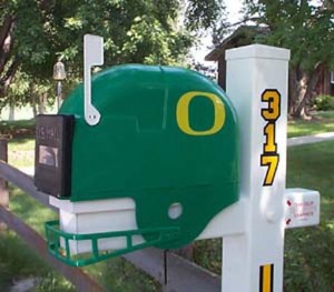 Oregon Ducks NCAA Mailbox